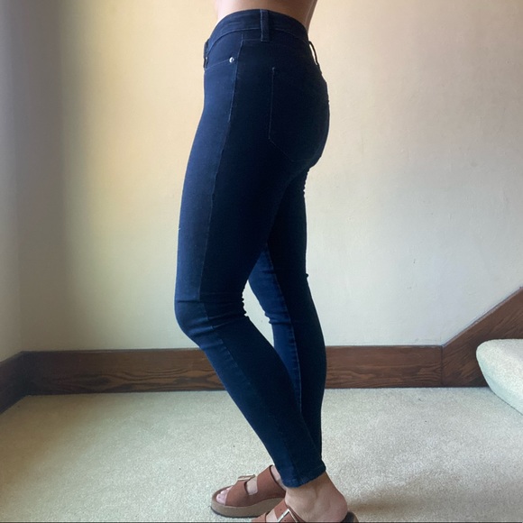 LC Lauren Conrad Denim - Lauren Conrad super skinny dark high waisted jeans women’s size 8